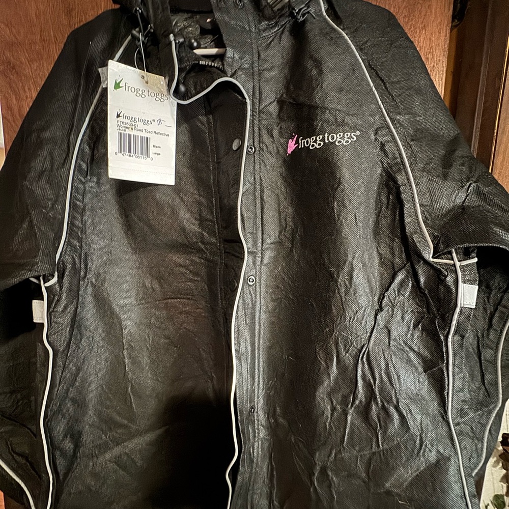 Frogg Toggs Women's Black Rain Jacket